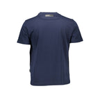 Plein Sport Blue Cotton Men T-Shirt