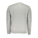 North Sails Grigio Cotton Men Sweatshirt