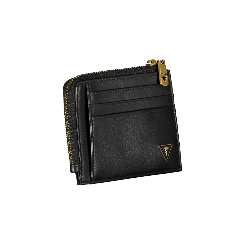 Guess Jeans Nero Leather Men Wallet