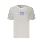 Calvin Klein Bianco Cotton Women T-Shirt
