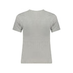 Guess Jeans Grigio Cotton Women T-Shirt