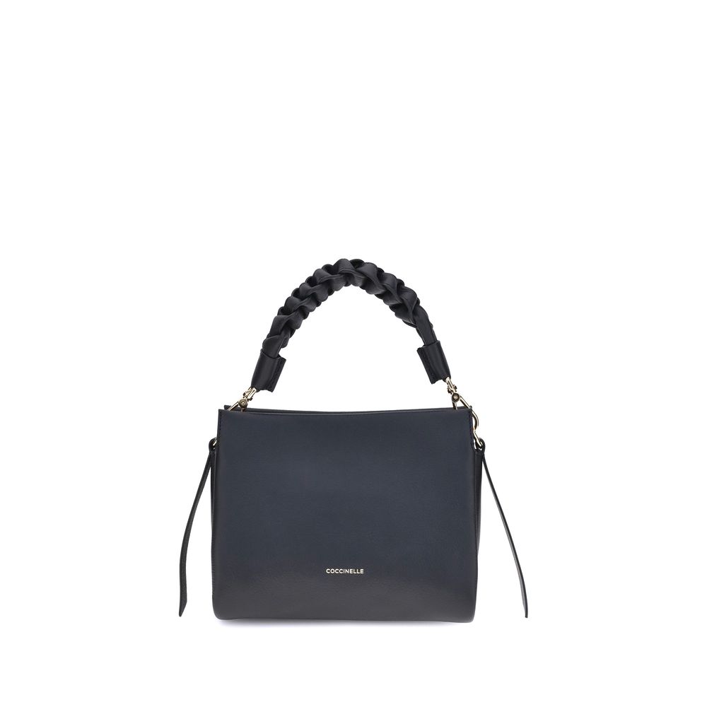 Coccinelle Black Calf Leather Bos Taurus Handbag