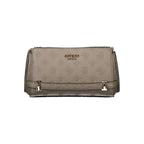 Guess Jeans Marrone Poliuretano Female Shoulder Bag