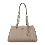 Guess Jeans Marrone Polyurethane Women Handbag