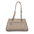 Guess Jeans Marrone Polyurethane Women Handbag