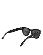 Dolce & Gabbana Pearl White Acetate Frame Domenico Deep Shades Sunglasses