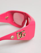 Dolce & Gabbana Pink Joy Therapy Oversized DG6178 Eyewear Sunglasses