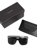 Dolce & Gabbana Black White Street Sporty DG6162 Men Eyewear Sunglasses