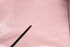 Dolce & Gabbana Glossy Pink Cotton Mid Waist Mini Skirt