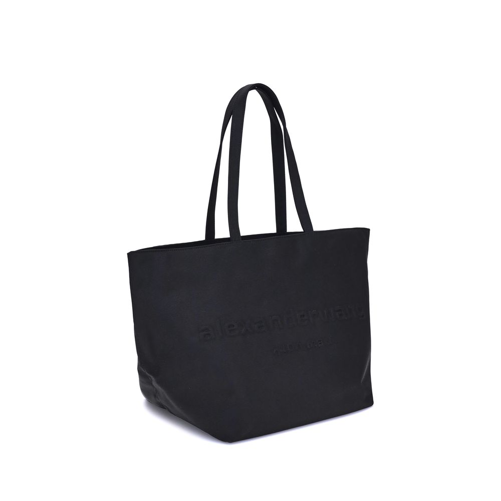 Alexander Wang Gold Nylon Shoulder Bag