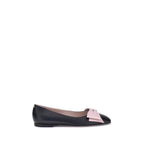 Valentino Garavani Black Goatskin Ballet Flats