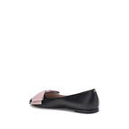 Valentino Garavani Black Goatskin Ballet Flats