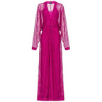 PINKO Purple Nylon Women Dress