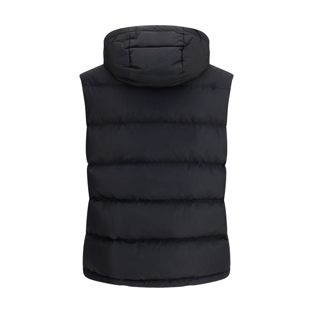 Valentino Black Goose Down Sleveless Jacket