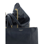 Saint Laurent Black Lamb Ovis Aries Aries Shoulder Bag