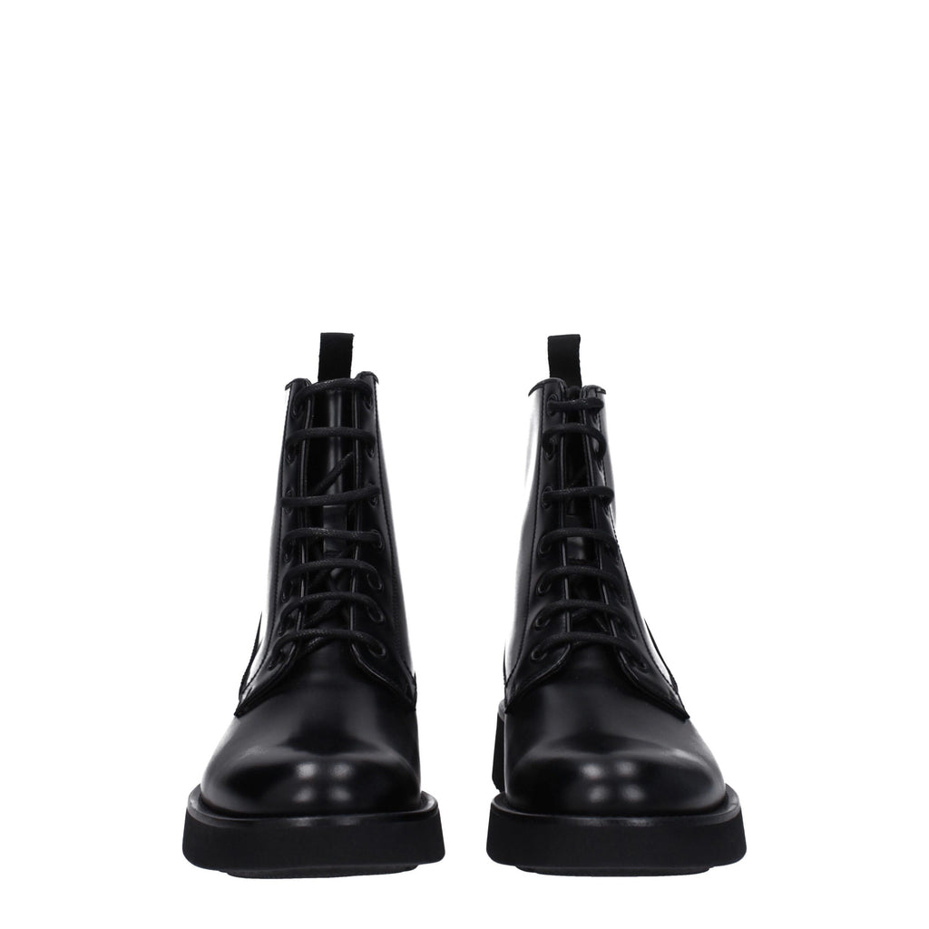 Church's Black Leather Ankle Boots