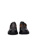 Church's Black Leather Oxfords And Derbies