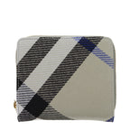 Burberry Beige Fabric Wallet