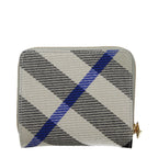 Burberry Beige Fabric Wallet