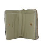 Burberry Beige Fabric Wallet