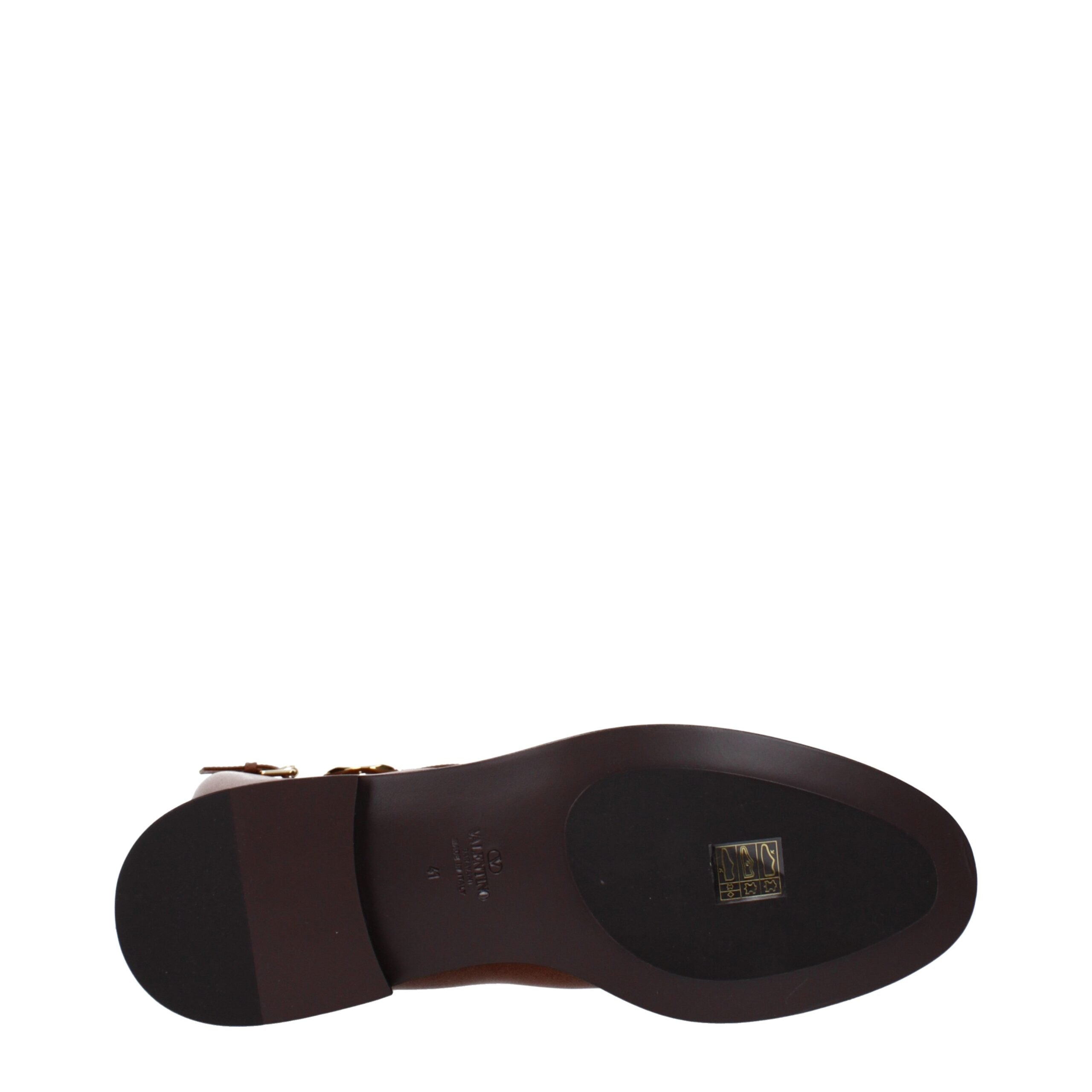 Valentino Garavani Brown Leather Boots