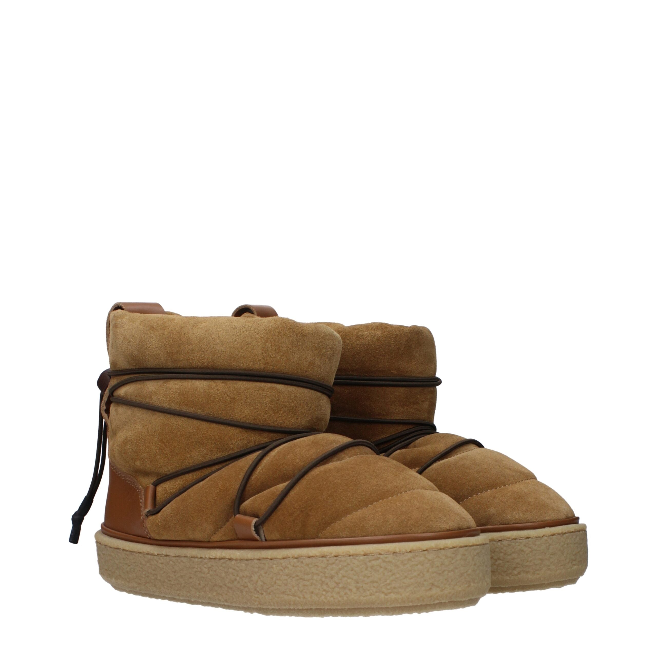 Isabel Marant Brown Leather Ankle Boots