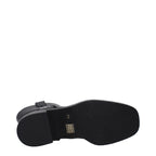 Stuart Weitzman Black Leather Ankle Boots