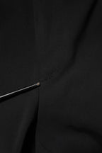 Dolce & Gabbana Black Cotton Single Breasted 2 Piece Suit