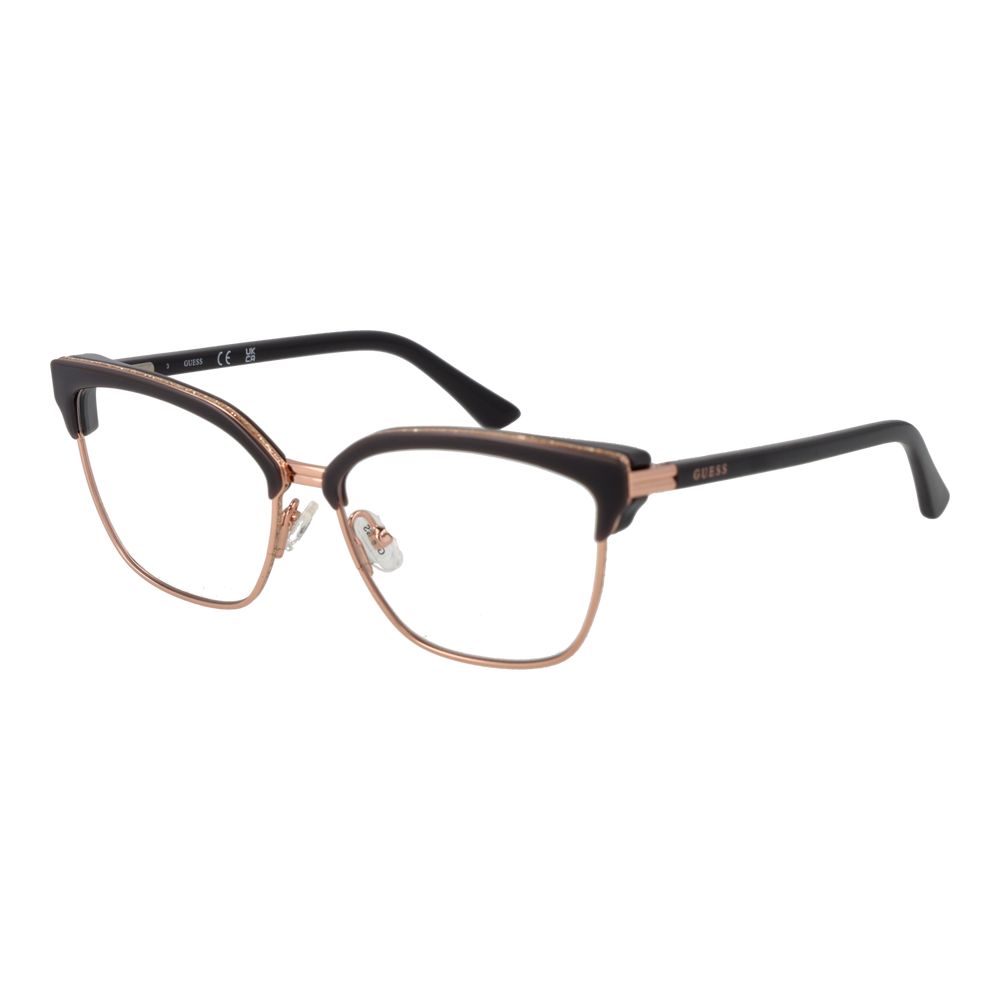 Guess Gray Stainless Steel Glasses (Frames)