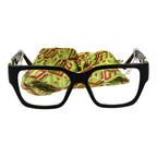 Guess Black Stainless Steel Glasses (Frames)