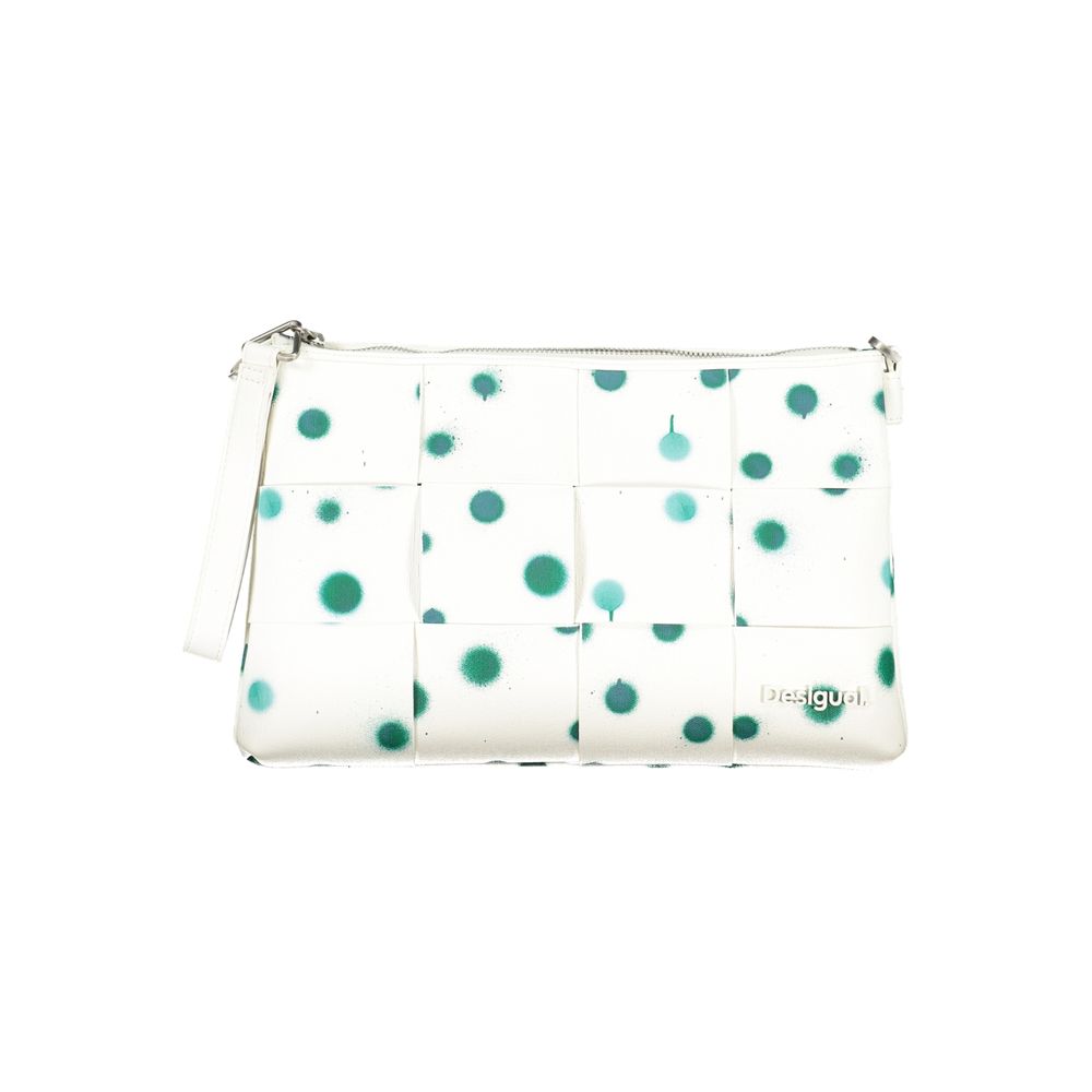 Desigual Bianco Poliuretano Women Handbag