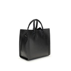 Casadei Black Calf Leather Bos Taurus Shoulder Bag