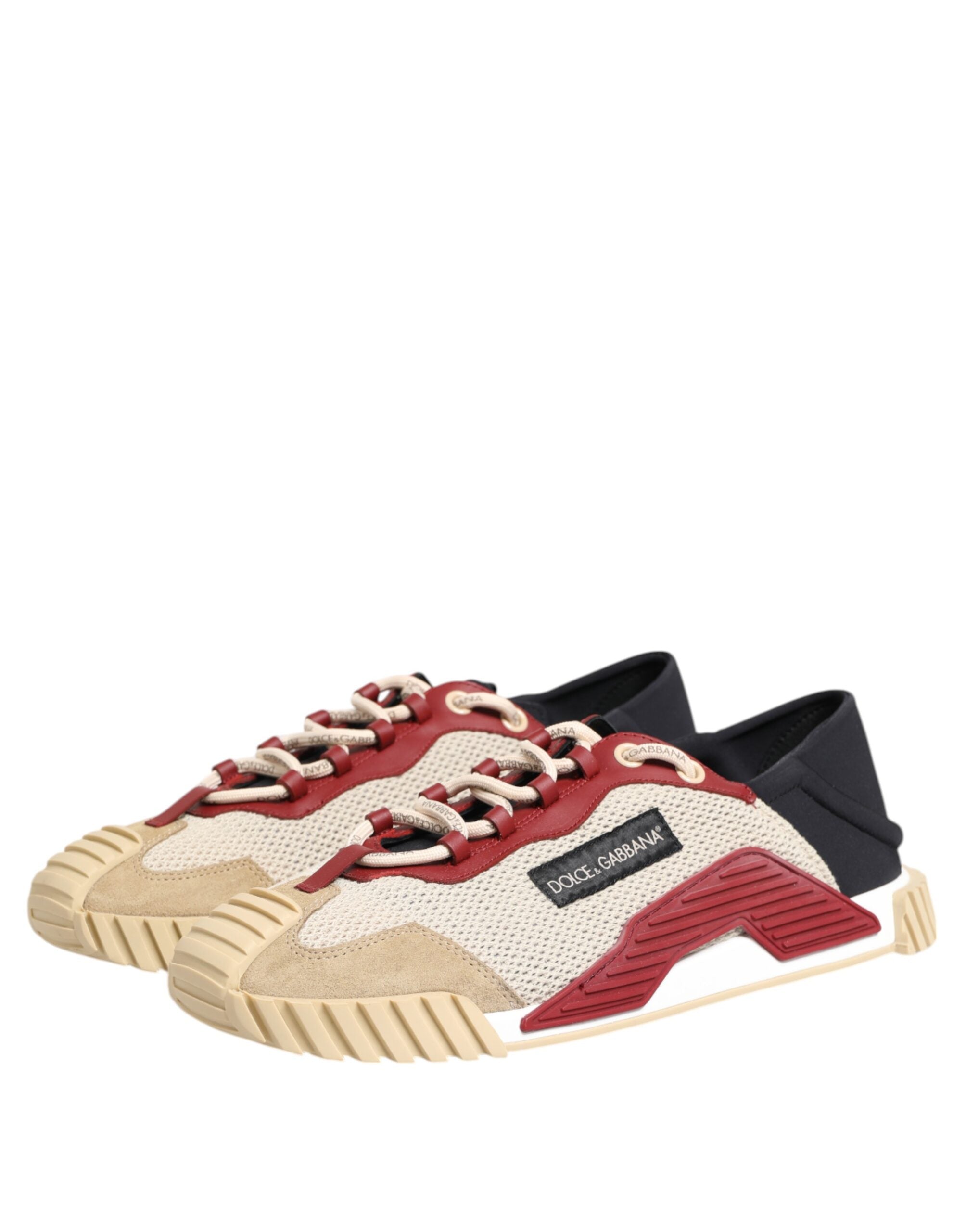 Dolce & Gabbana Multicolor Low Top NS1 Men Sneakers Shoes