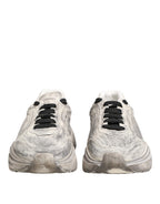 Dolce & Gabbana White Daymaster Low Top Men Sneakers Shoes