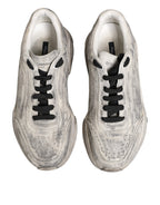 Dolce & Gabbana White Daymaster Low Top Men Sneakers Shoes