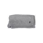U.S. POLO ASSN. Gray Wool Men's Scarf