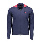 U.S. POLO ASSN. Blue Cotton Men's Cardigan