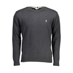 U.S. POLO ASSN. Black Cotton Men's Shirt