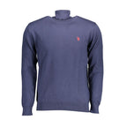 U.S. POLO ASSN. Blue Cotton Men's Sweater