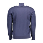 U.S. POLO ASSN. Blue Cotton Men's Sweater