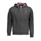 U.S. POLO ASSN. Black Cotton Men's Sweatshirt