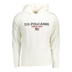 U.S. POLO ASSN. White Cotton Men's Sweatshirt