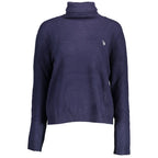 U.S. POLO ASSN. Blue Acrylic Womens Sweater
