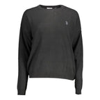U.S. POLO ASSN. Black Viscose Women's Sweater