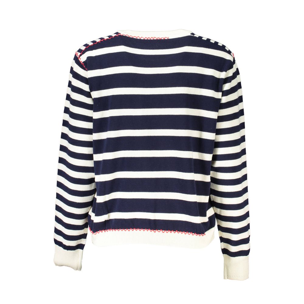 Desigual Blue Cotton Women's Sweater