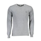 U.S. POLO ASSN. Gray Wool Men's Sweater