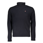 Napapijri Black Tessuto Mens Sweater High Neck