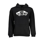 Vans Nero Cotton Men Hooded Sweatshirt