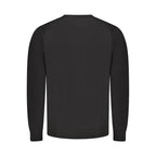 Guess Jeans Black Wool Mens Sweater
