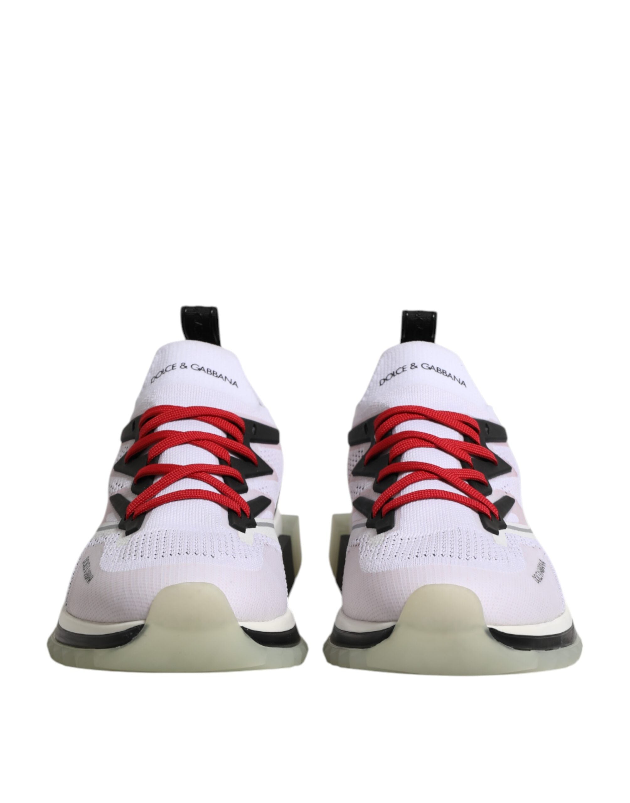 Dolce & Gabbana White SORRENTO Sport Stretch Sneakers Shoes